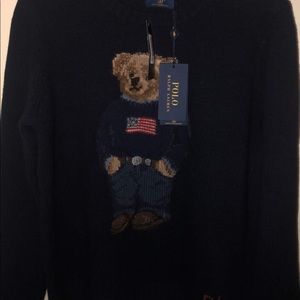 Polo 50th anniversary crewneck 100% wool
